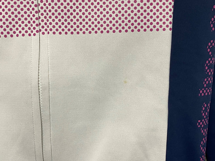 JT494 ルコックスポルティフ le coq sportif 長袖 サイクルジャージ 白 M レディース