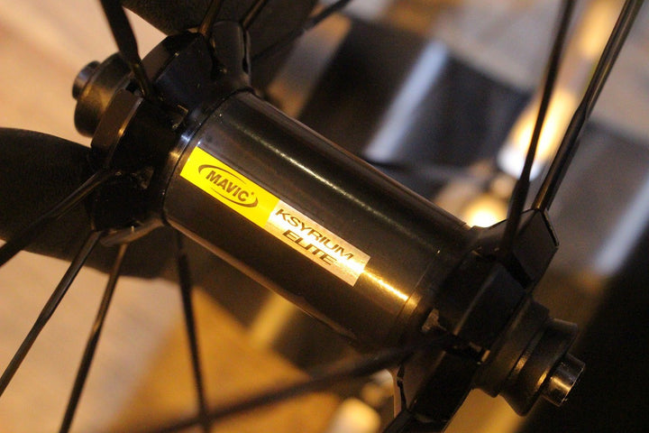 マヴィック MAVIC キシリウムエリート KSYRIUM ELITE / KSYRIUM ELITE S アルミ クリンチャー ホイールセット シマノ11S/12S 【名古屋店】