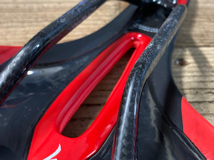 KC145 スペシャライズド SPECIALIZED S-WORKS トゥーぺ TOUPE サドル カーボンレール 143mm 赤