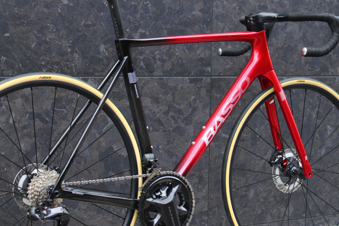 未走行品！ バッソ BASSO ディアマンテ DIAMANTE DISC 2024モデル 530サイズ シマノ アルテグラ R8170 12S Di2 カーボン ロードバイク 【福岡店】
