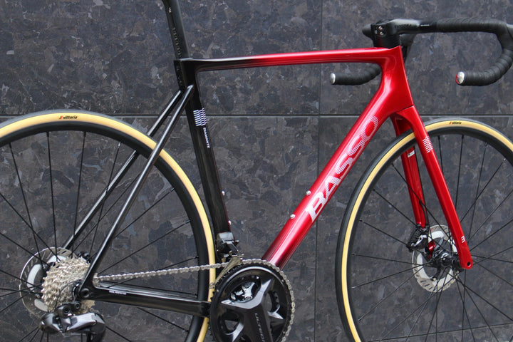 未走行品！ バッソ BASSO ディアマンテ DIAMANTE DISC 2024モデル 530サイズ シマノ アルテグラ R8170 12S Di2 カーボン ロードバイク 【福岡店】