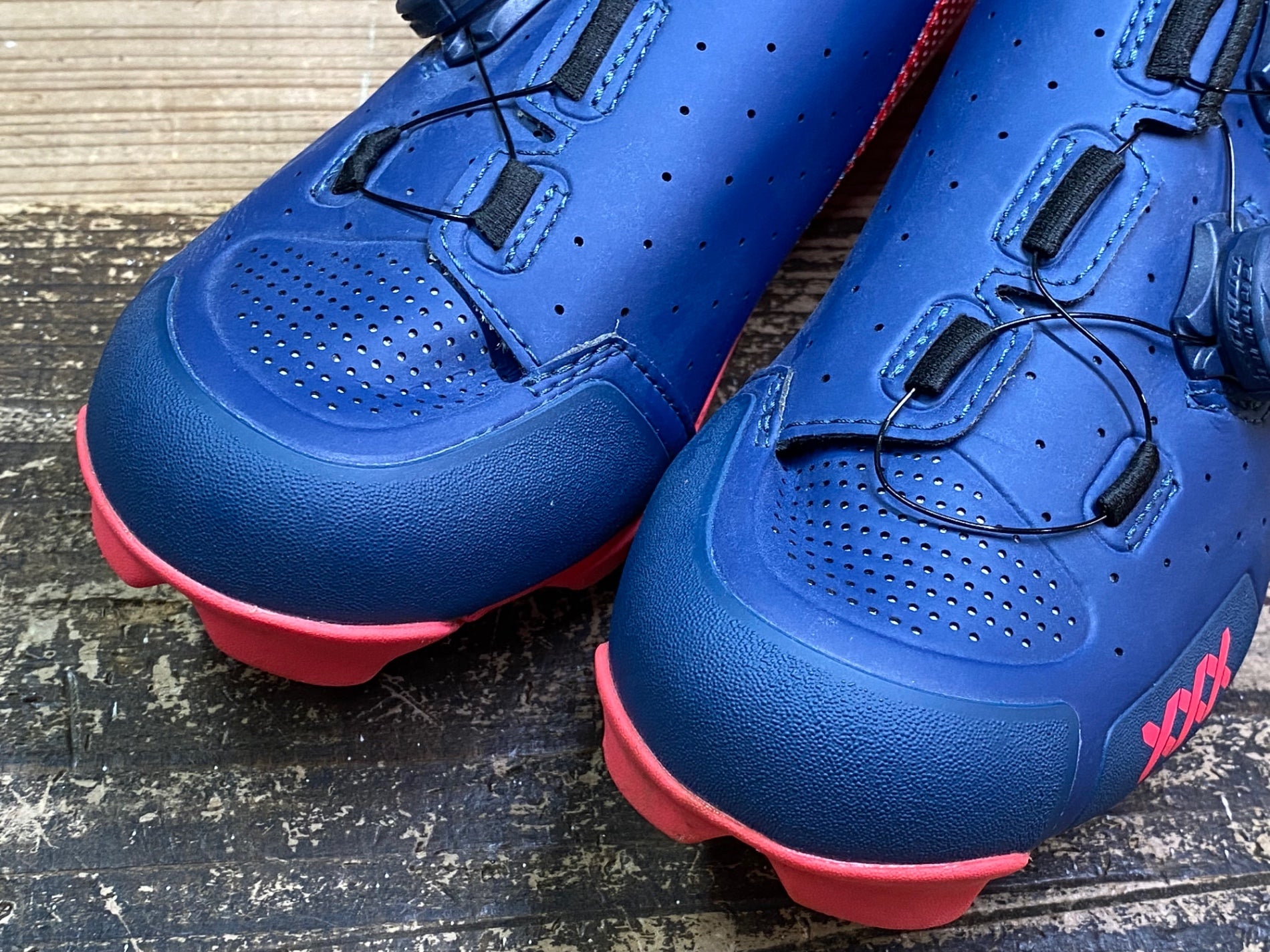 JF691 ボントレガー BONTRAGER XXX MTB ビンディングシューズ ピンク紺