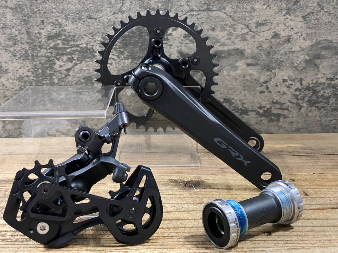 KN235 シマノ SHIMANO GRX 1×12S RX610 400 822 セット ST,BR,FC,RD,CS,CN,BB ※完成車外し品
