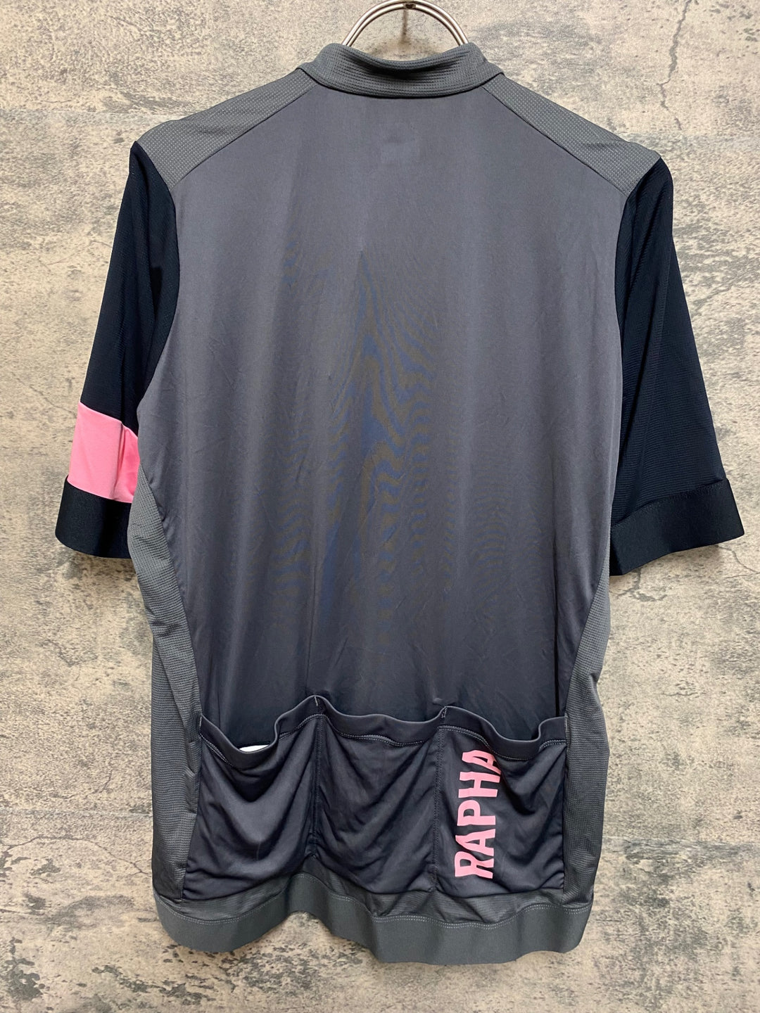 JN802 ラファ Rapha PRO TEAM TRAINING JERSEY 半袖 サイクルジャージ 黒 グレー ピンク XX-L