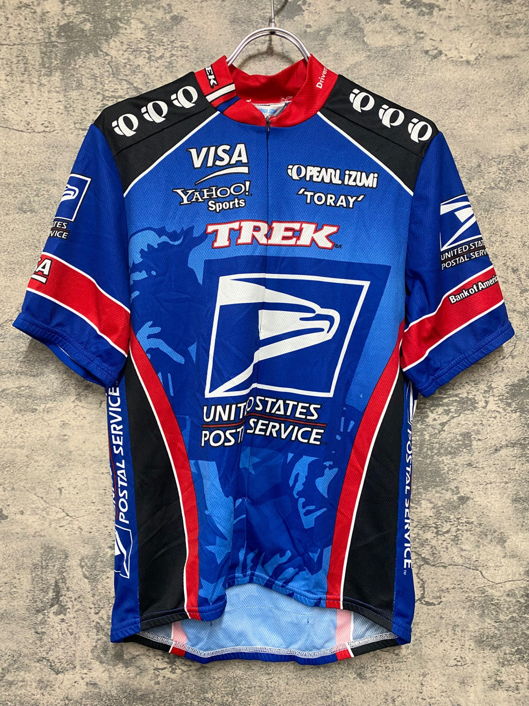 KK055 パールイズミ PEARL iZUMi 半袖 サイクルジャージ 青 LG