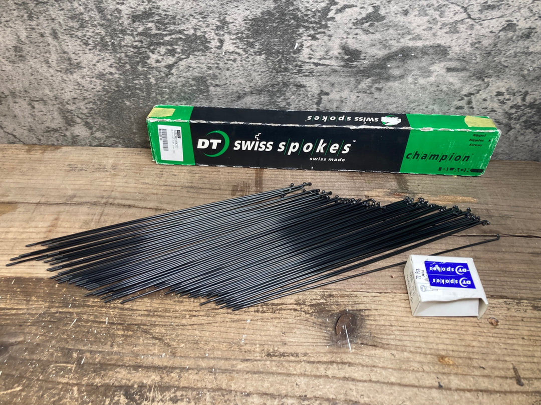 JK782 DT SWISS spokes champion BLACK #2.0 プレーン 271mm