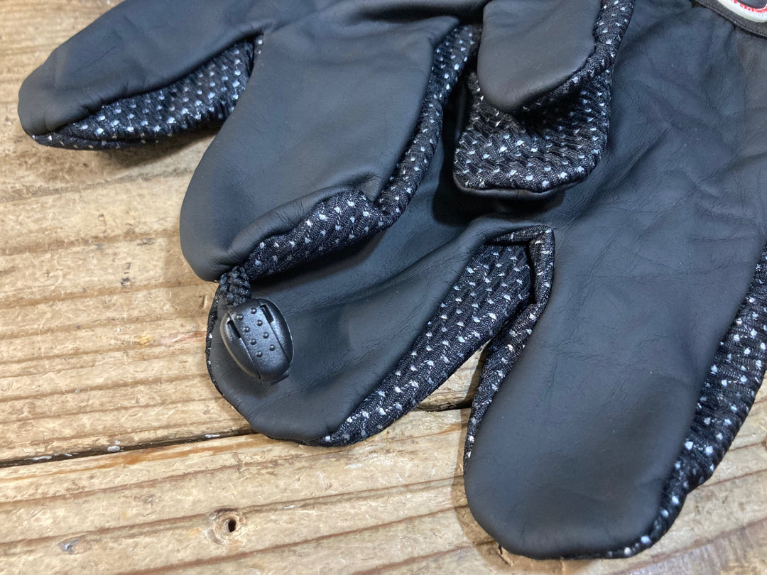 KC814 アソス assos Lobster shell Cycling Grove グローブ 黒 S 裏起毛