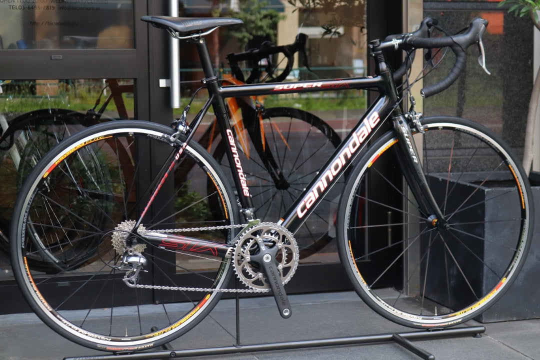 キャノンデール CANNONDALE スーパーシックス SUPERSIX 2008モデル 54サイズ シマノ アルテグラ 6600 10S カーボン ロードバイク 【東京南麻布店】