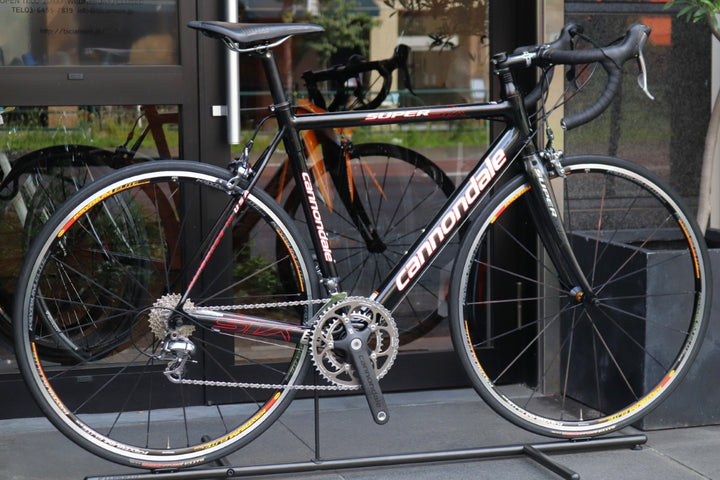 キャノンデール CANNONDALE スーパーシックス SUPERSIX 2008モデル 54サイズ シマノ アルテグラ 6600 10S カーボン ロードバイク 【東京南麻布店】