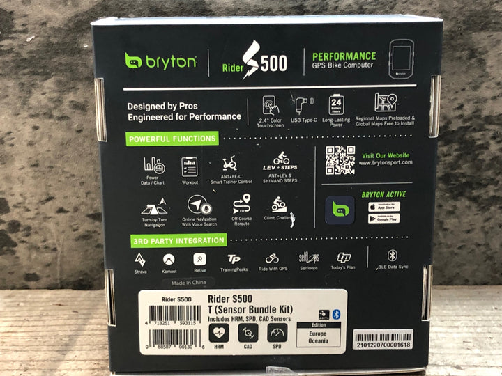 JW630 ブライトン BRYTON ライダー RIDER S500 サイクルコンピューター