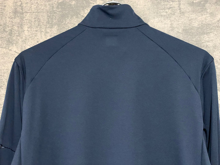 JU128 ラファ Rapha MEN`S ACTIV HALF ZIP 長袖 シャツ 濃紺 S