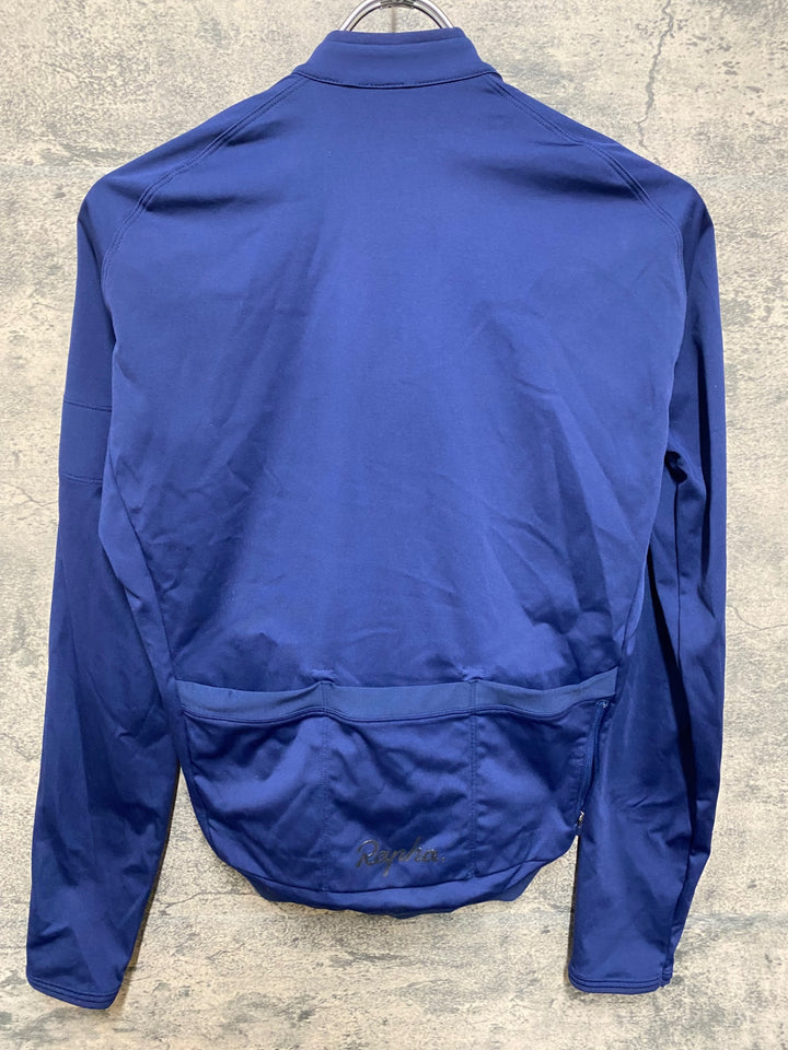 JZ459 ラファ RAPHA CORE LONG SLEEVE JERSEY 長袖 サイクルジャージ 青 S