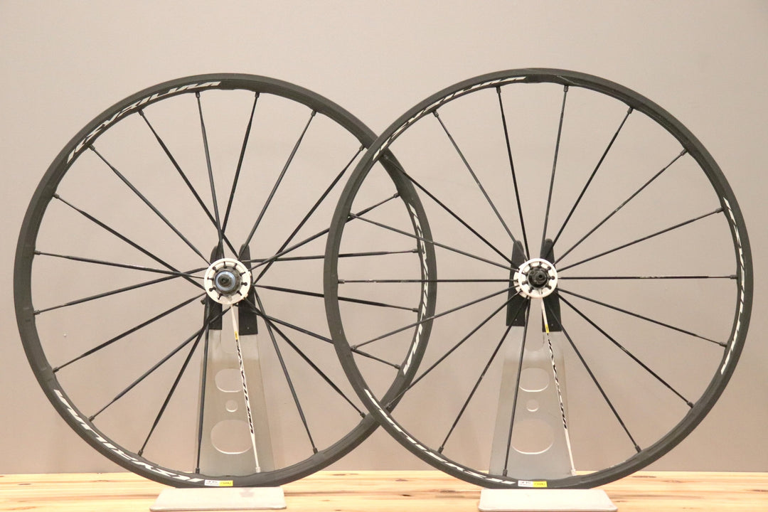 マヴィック MAVIC キシリウム KSYRIUM SLE アルミ クリンチャー ホイールセット シマノ11/12S 15C 【仙台店】
