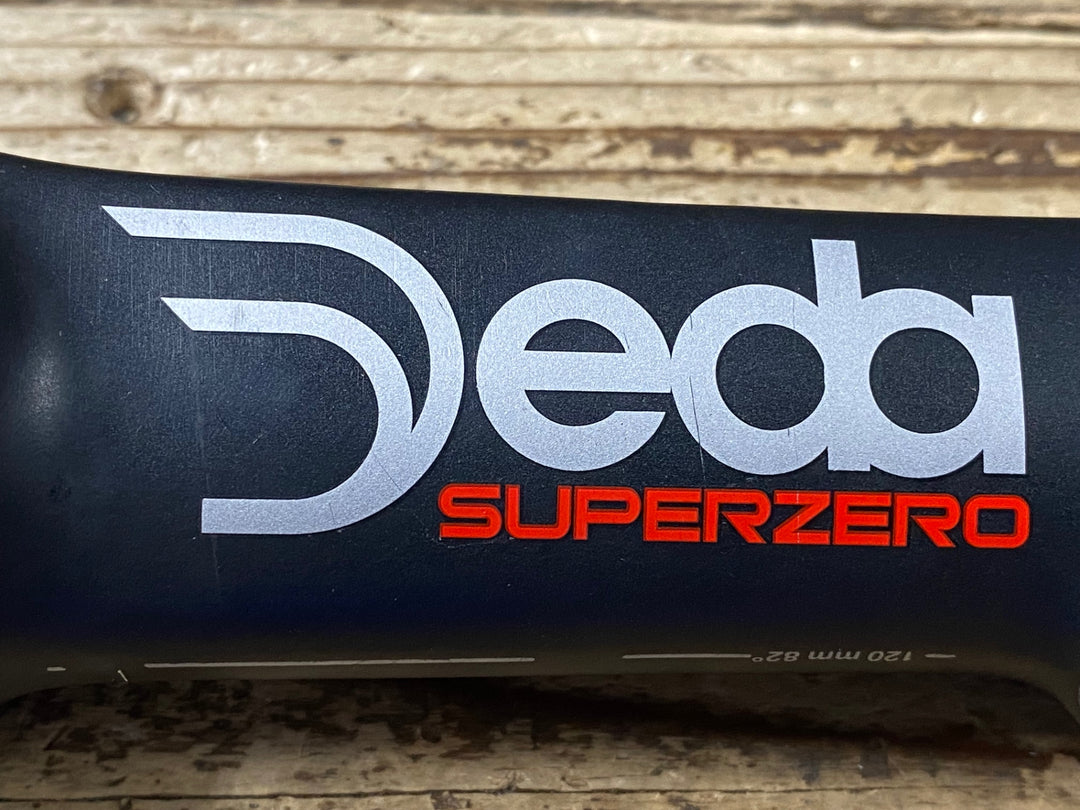 JS420 デダ DEDA SUPERZERO アルミ ステム Φ31.7 120mm 82°