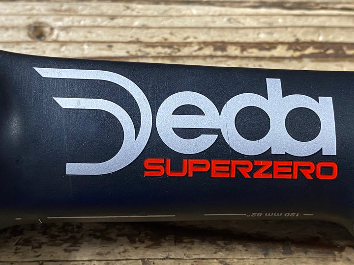JS420 デダ DEDA SUPERZERO アルミ ステム Φ31.7 120mm 82°