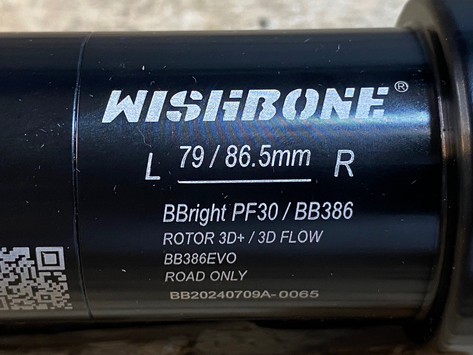 KA789 ウィッシュボーン WISHBONE BB386F ボトムブラケット – BICI