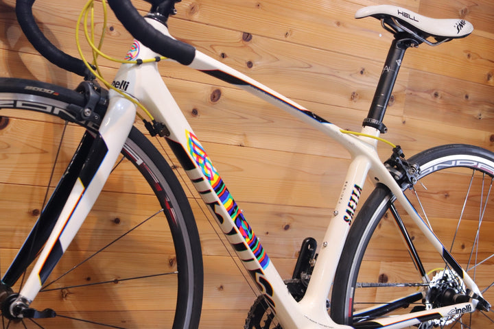 チネリ CINELLI サエッタ SAETTA RADICAL 2016 Sサイズ シマノ 105 5800 アルテグラ 6800 MIX 11S ZONDA 15C カーボン ロードバイク 【広島店】