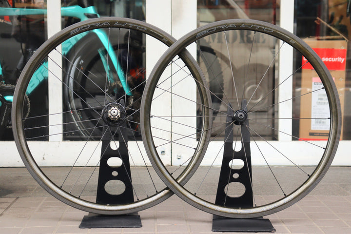 カンパニョーロ CAMPAGNOLO ボーラ BORA WTO 33 カーボン チューブレス ホイールセット カンパニョーロ 11/12S 19C 【横浜店】