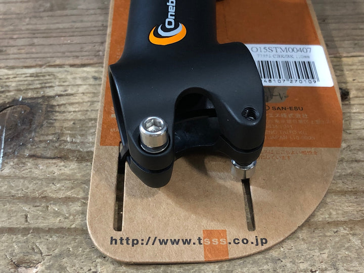 KP644 ワンバイエス OnebyESU 77ステム 黒 110mm Φ31.8 OS 73°