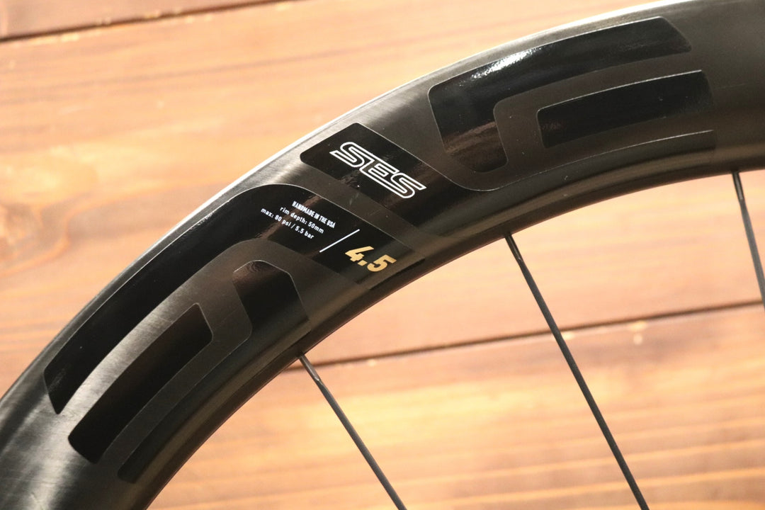 エンヴィ ENVE SES4.5 NEW カーボン チューブレス ホイールセット シマノ12/11S ワイドリム 25mm フックレス 【東京南麻布店】