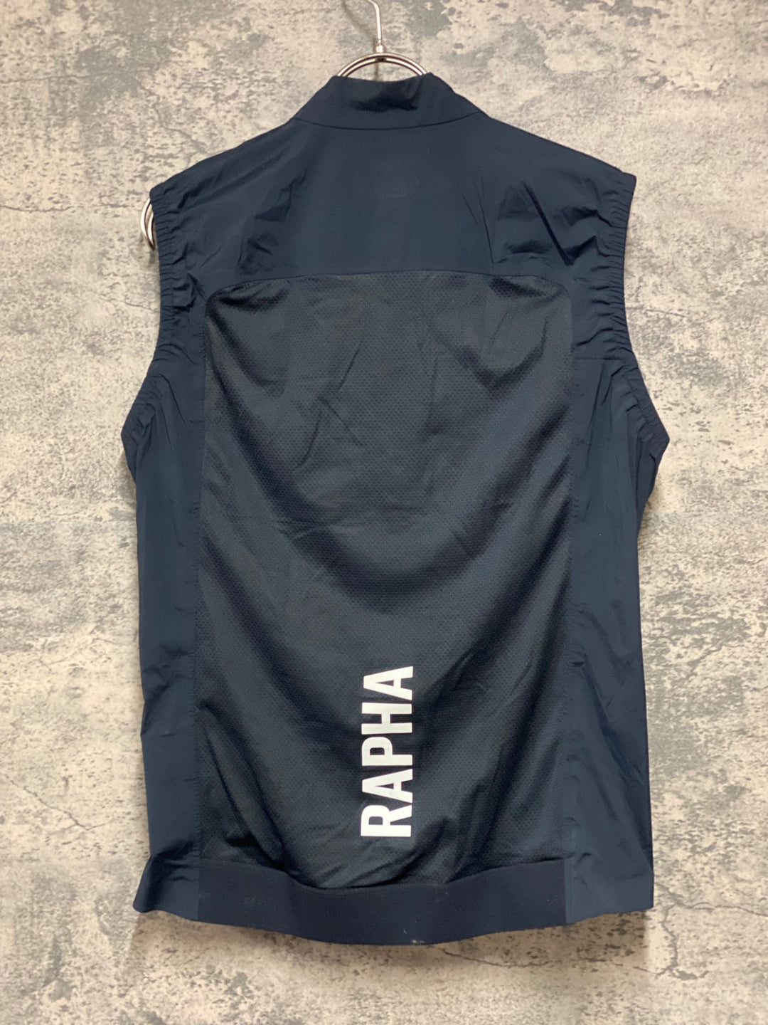 KH658 ラファ Rapha PRO TEAM LIGHTWEIGHT GILET サイクルベスト ジレ 紺 M ※タグカット