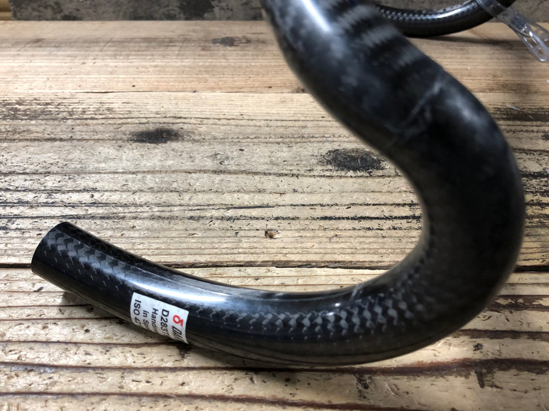 KC152 ダリモ DARIMO Ellipse Road カーボン ドロップハンドル Φ31.8 エンドC-C400mm