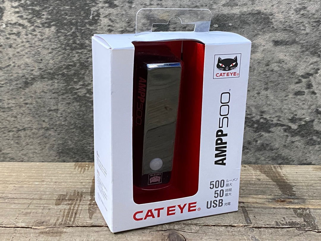 JY336 キャットアイ CATEYE AMPP500 フロントライト 点灯確認済み
