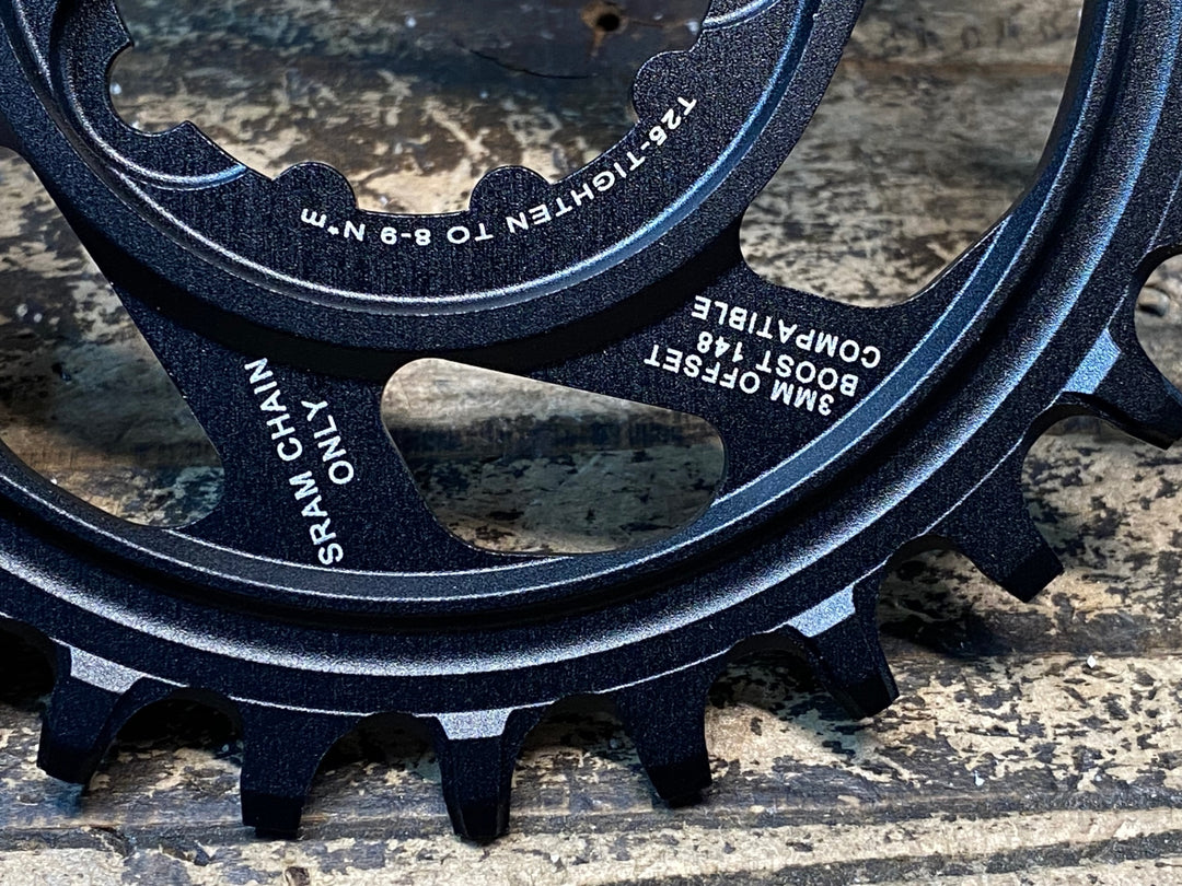 JF256 スラム SRAM X-Sync DIRECT MOUNT Chainring チェーンリング BOOST 3mm OFFSET 28T