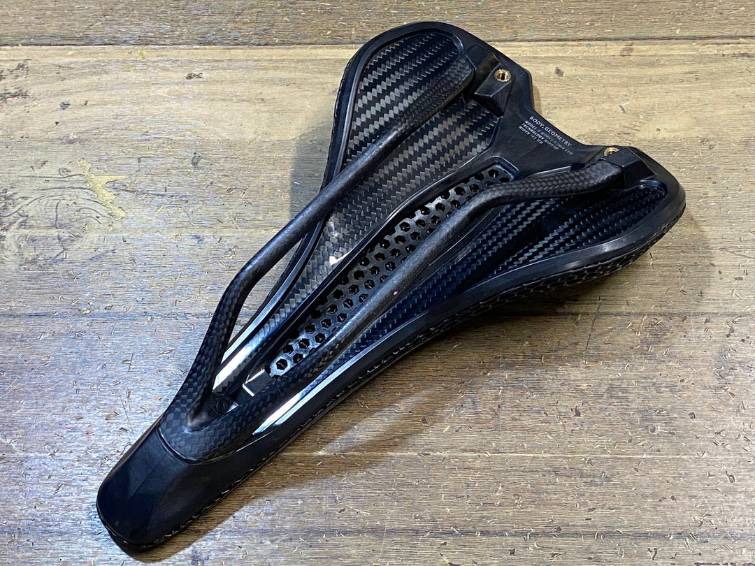 KH152 スペシャライズド SPECIALIZED エスワークス S-WORKS ROMIN EVO MIRROR サドル 黒 143mm カーボンレール