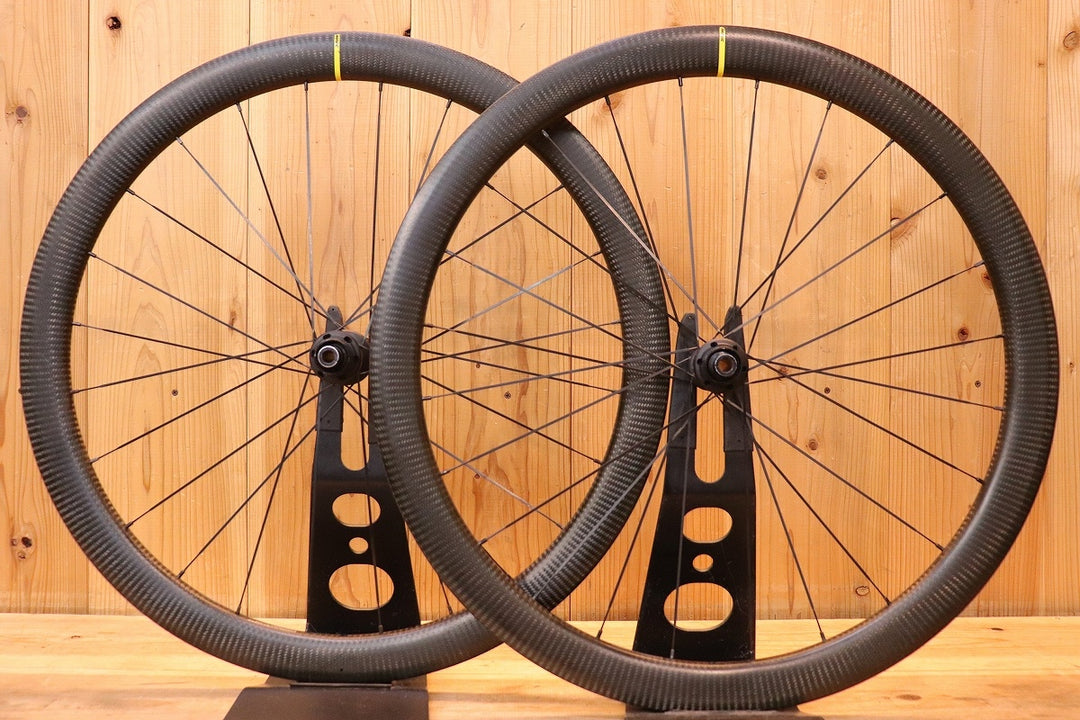 マヴィック MAVIC コスミック COSMIC SL 45 DISC カーボン チューブレスレディ ホイールセット シマノ 11S/12S 【芦屋店】