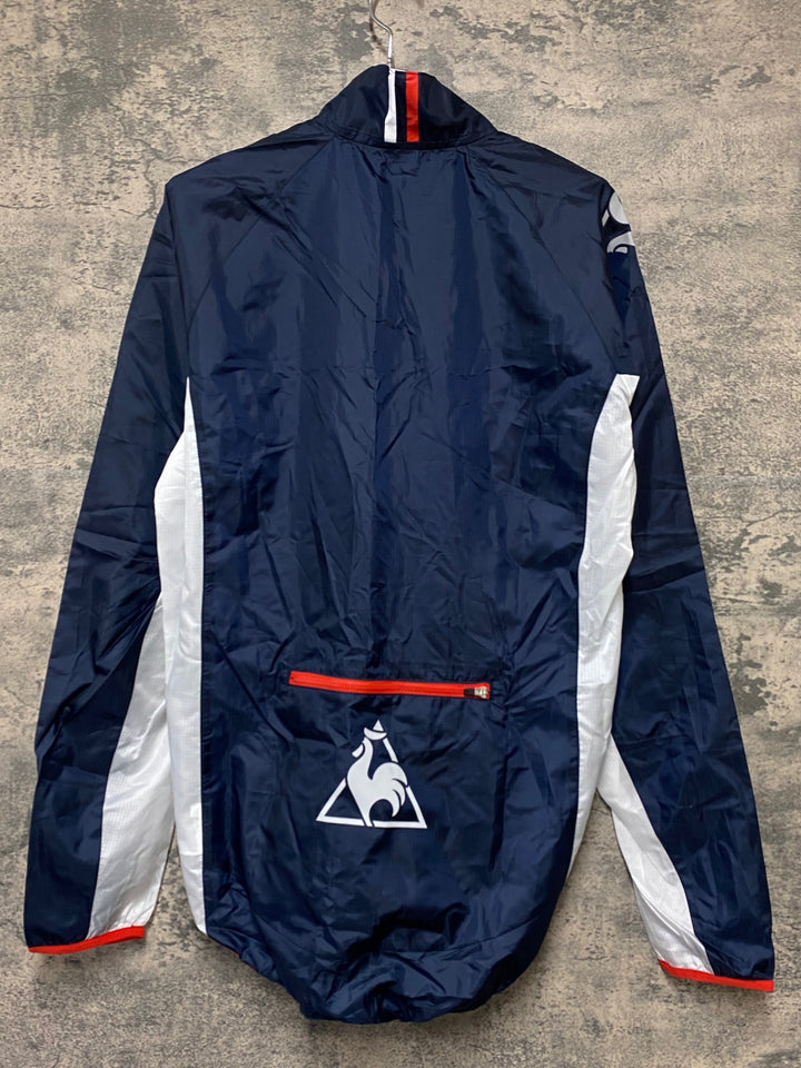 KI827 ルコックスポルティフ le coq sportif 長袖 ウィンドブレーカー 白紺 O