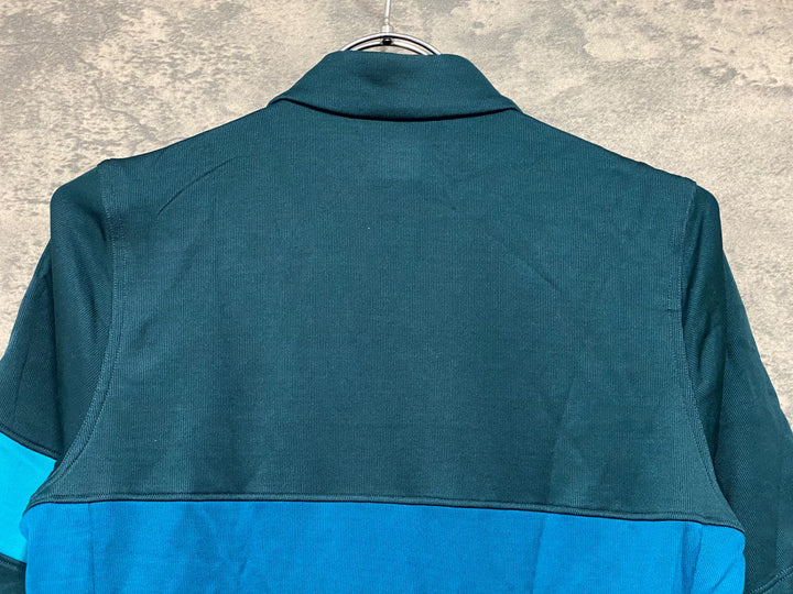 JV233 ラファ Rapha FLYWEIGHT JERSEY LINES 半袖 サイクルジャージ ターコイズ S