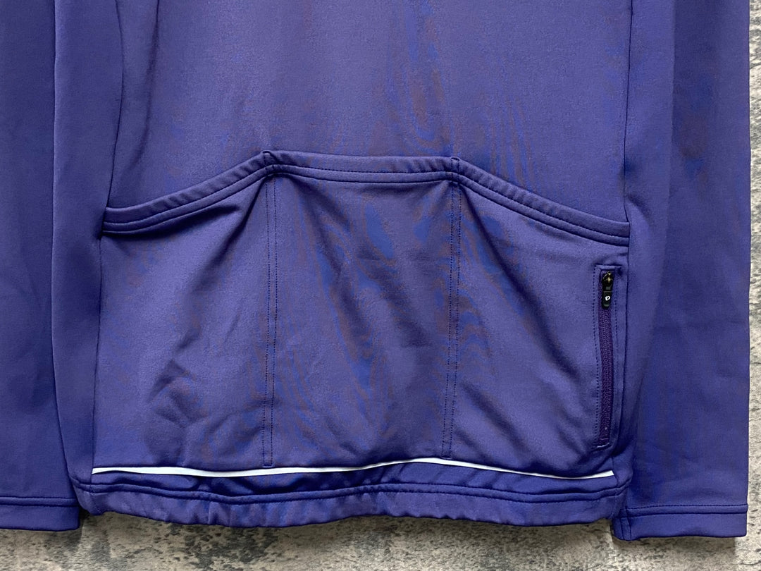 JW071 パールイズミ PEARL iZUMi 長袖 サイクルジャージ 紺 L