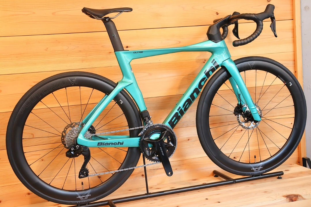 【コンディション極上】 ビアンキ BIANCHI オルトレ コンプ OLTRE COMP 2024年モデル 53サイズ シマノ 105 R7170 Di2 12S カーボン ロードバイク 【千葉店】