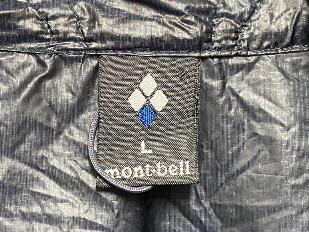 KG998 モンベル mont-bell ジレ サイクルベスト 黒 スモーク L
