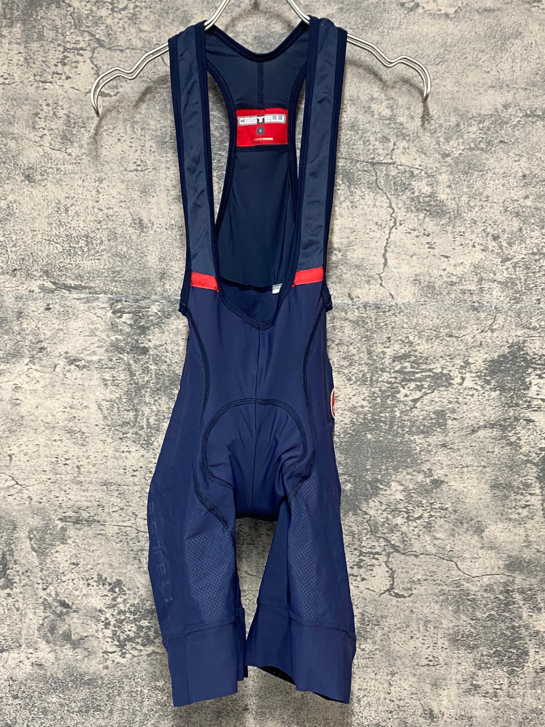 JY237 カステリ CASTELLI ビブショーツ 紺 S