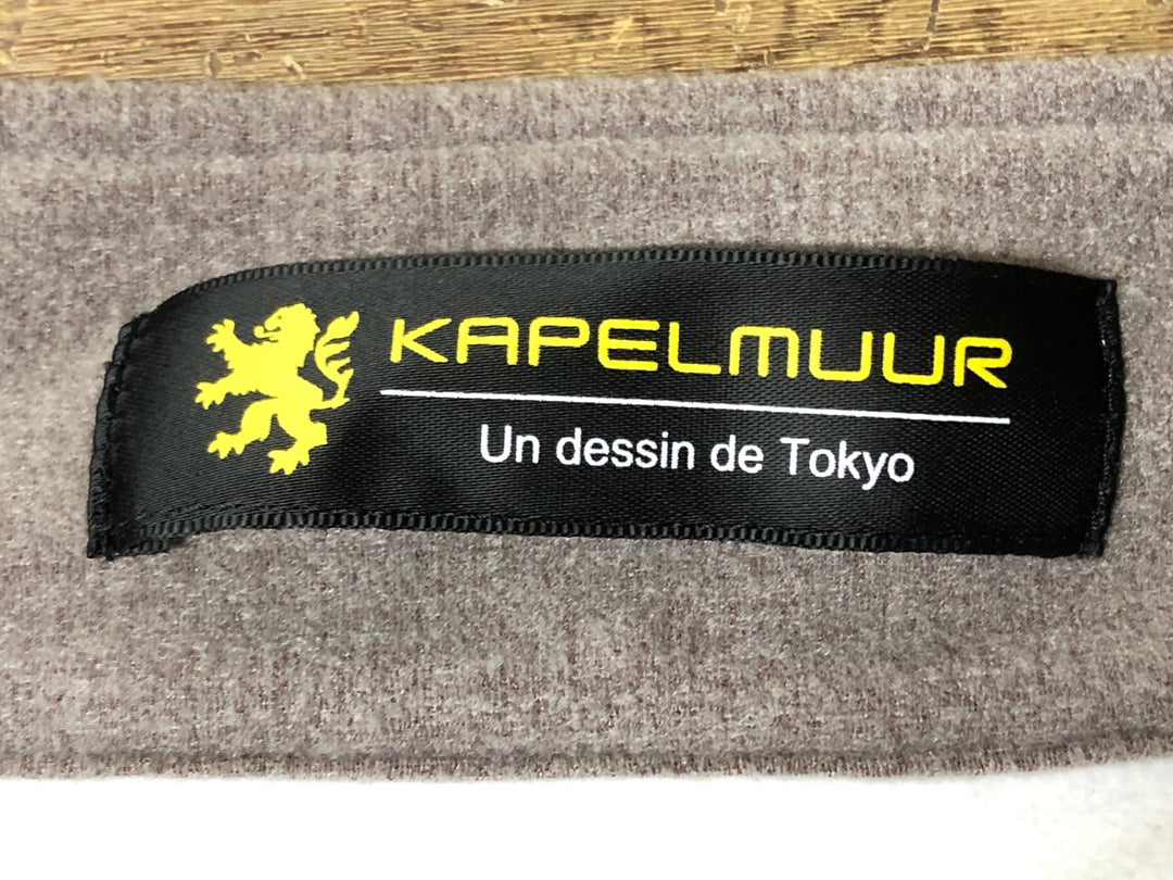 JV452 カペルミュール KAPELMUUR 長袖 サイクルジャージ 総柄 サイズ不明 裏起毛