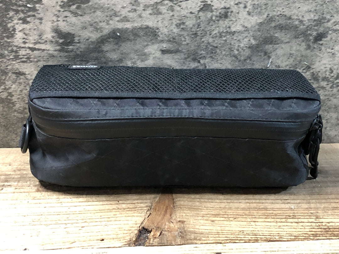 KD126 SAUCE CYCLE メッシュポケットバッグMESH POCKET BAR BAG V3 (ECOPAK / BLACK)