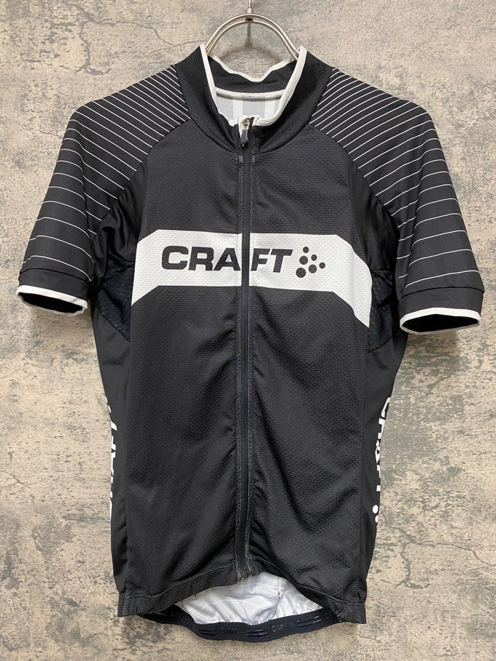 JH900 クラフト CRAFT 半袖サイクルジャージ XS 黒