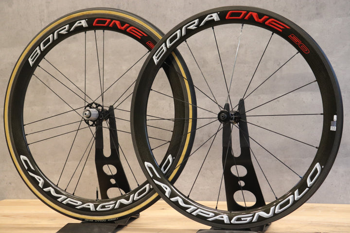 カンパニョーロ CAMPAGNOLO ボーラワン BORA ONE 50 カーボン チューブラー ホイールセット シマノ 12/11S 【さいたま浦和店】
