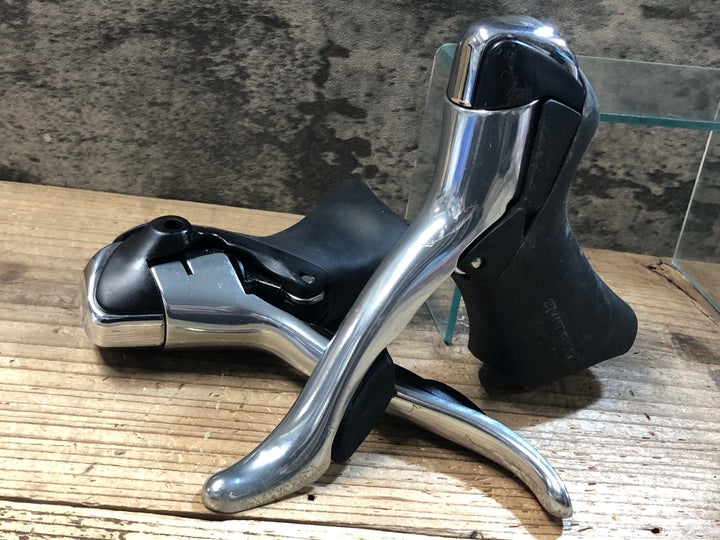 JV258 シマノ SHIMANO ティアグラ Tiagra ST-4500 STIレバー ※ブラケット劣化
