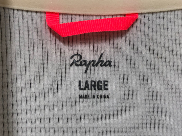 KN651 ラファ Rapha BREVET LIGHTWEIGHT JERSEY 半袖 サイクルジャージ 白 L