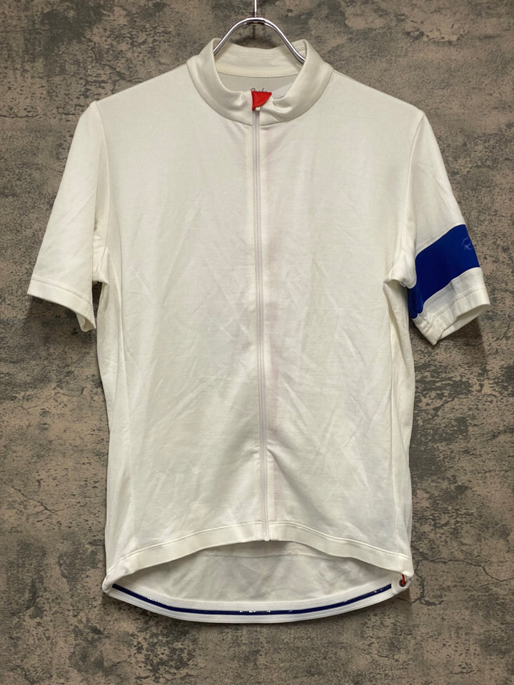 JI231 ラファ Rapha CLASSIC JERSEY Ⅱ 半袖 サイクルジャージ 白 M