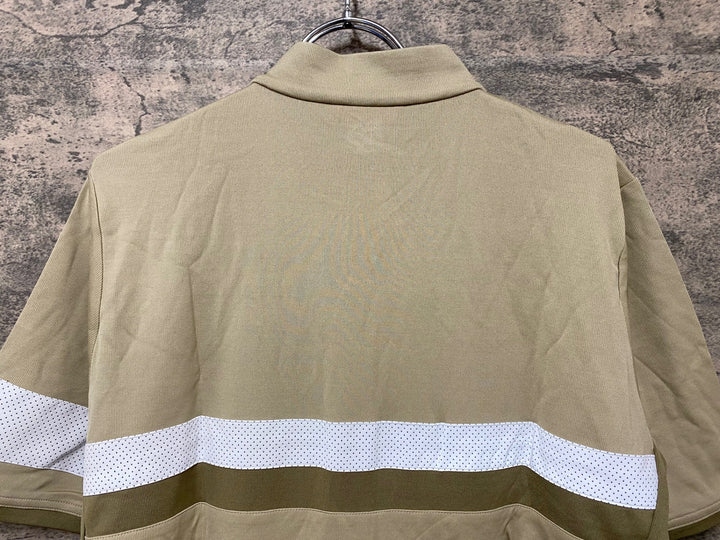 KF307 ラファ Rapha BREVET JERSEY 半袖 サイクルジャージ ベージュ XL
