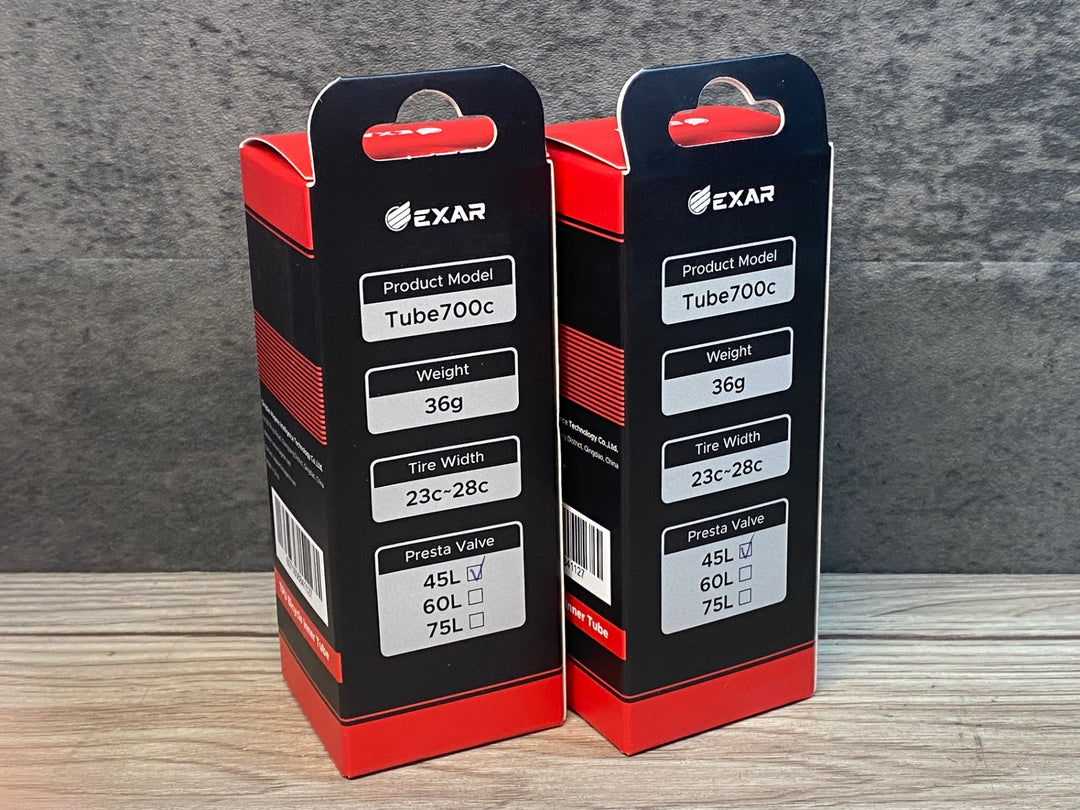 JB421 EXAR TPUチューブ 700x23-28c 45mm 2本セット 未使用