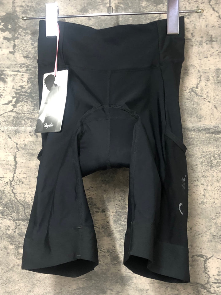 JE293 ラファ Rapha WOMEN'S CORE CARGO SHORTS カーゴ ビブショーツ ブラック レディース XXS