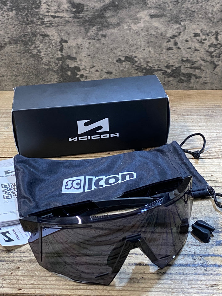 KK076 シーコン SCICON AEROSTORM サングラス アイウェア 黒