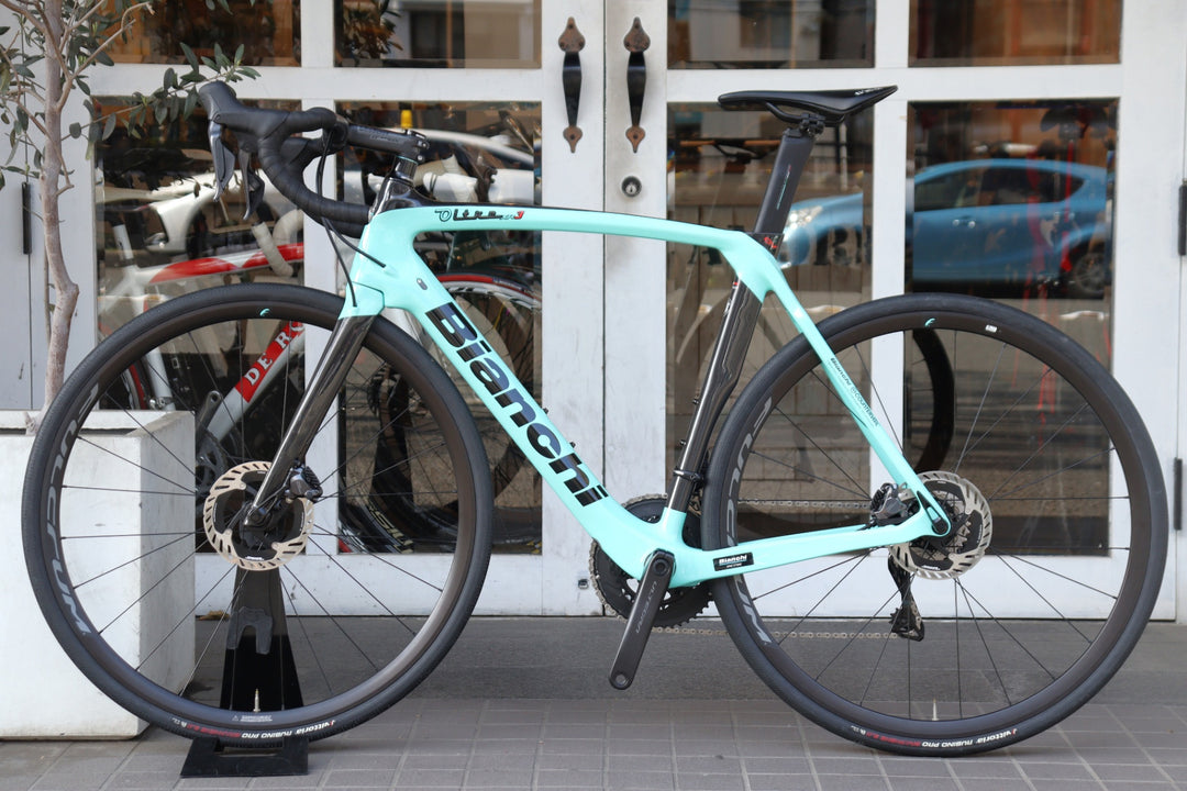 ビアンキ Bianchi オルトレ ディスク OLTRE XR3 DISC 2021モデル 57サイズ シマノ アルテグラ R8170 Di2 12S カーボン ロードバイク 【横浜店】