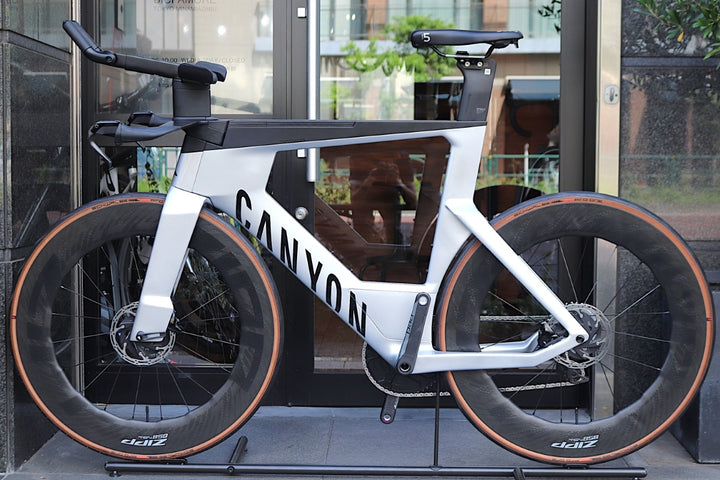 キャニオン CANYON スピードマックス SPEEDMAX CFR DISC 2023 Lサイズ スラム レッド E-TAP AXS 12S カーボン トライアスロンバイク 【東京南麻布店】