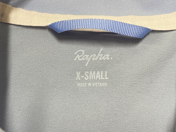 KM430 ラファ Rapha SILK JERSEY 半袖 サイクルジャージ 水色 XS